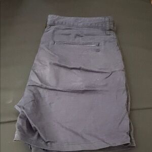 rag & bone Navy Blue Flat-Front Men's Shorts